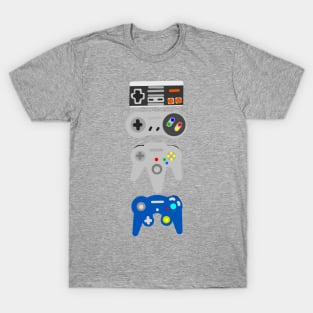 Retro Gaming Controllers T-Shirt